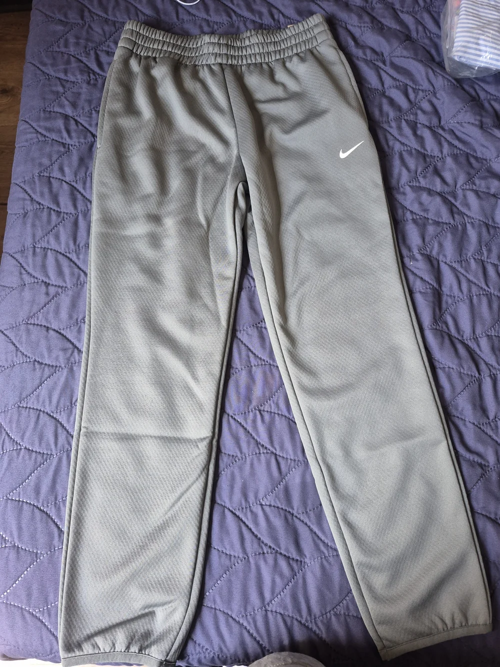 Nike Kids Light Gray Dri-FIT Jogger Pants